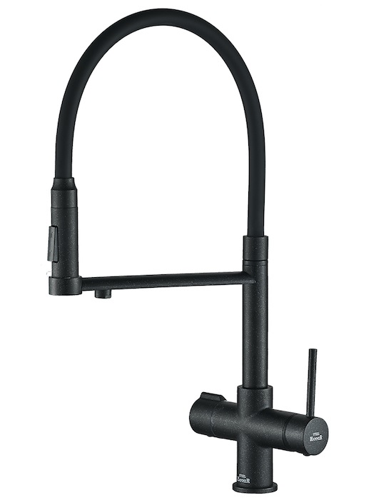 

Смеситель для кухни Steel Hammer SH 2003 BLACK, Черный, SH 2003 BLACK