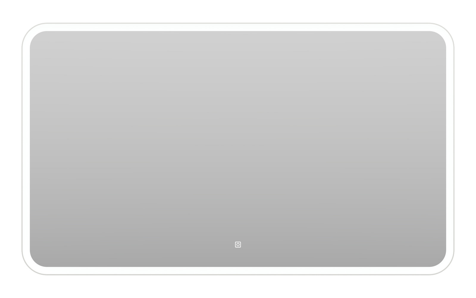 

Зеркало Misty Альтаир 120х70 с подсветкой, белый, Белый матовый, АЛЬ-02-120_70