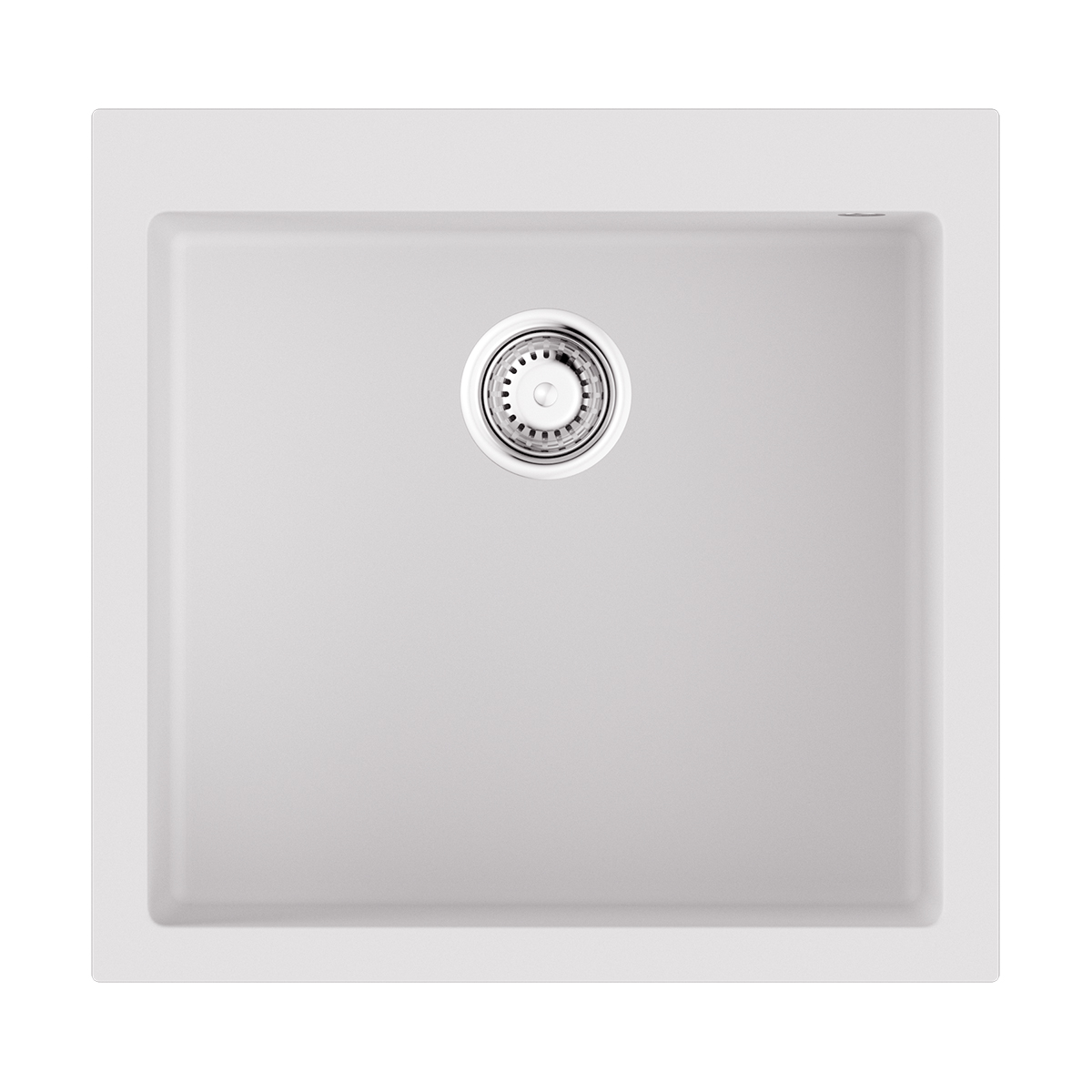 

Мойка кухонная Omoikiri Bosen 57A WH 57х50 см белая 4993820, Белый, 4993820