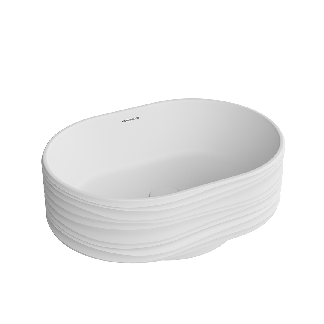 

Раковина Kerama Marazzi SABBIA SA.wb.50\WHT.M белая матовая, Белый матовый, SA.wb.50\WHT.M