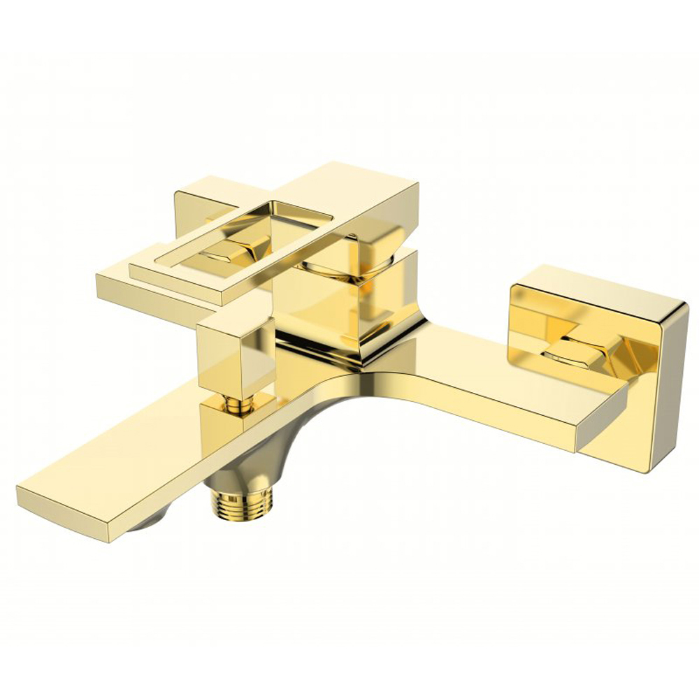 

Смеситель BelBagno Luce LUC-VAS-ORO для ванны и душа золото, LUC-VAS-ORO