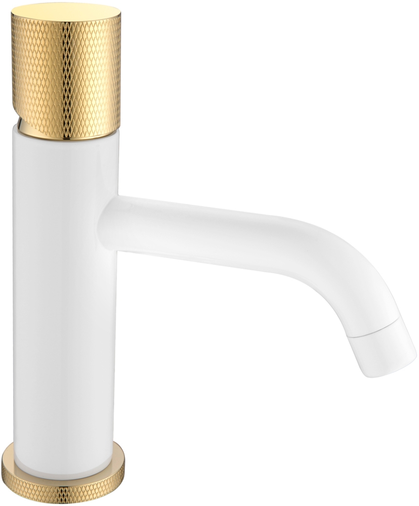 

Смеситель Boheme Stick 121-WG.2 для раковины, white touch gold, Белый/золото, 121-WG.2