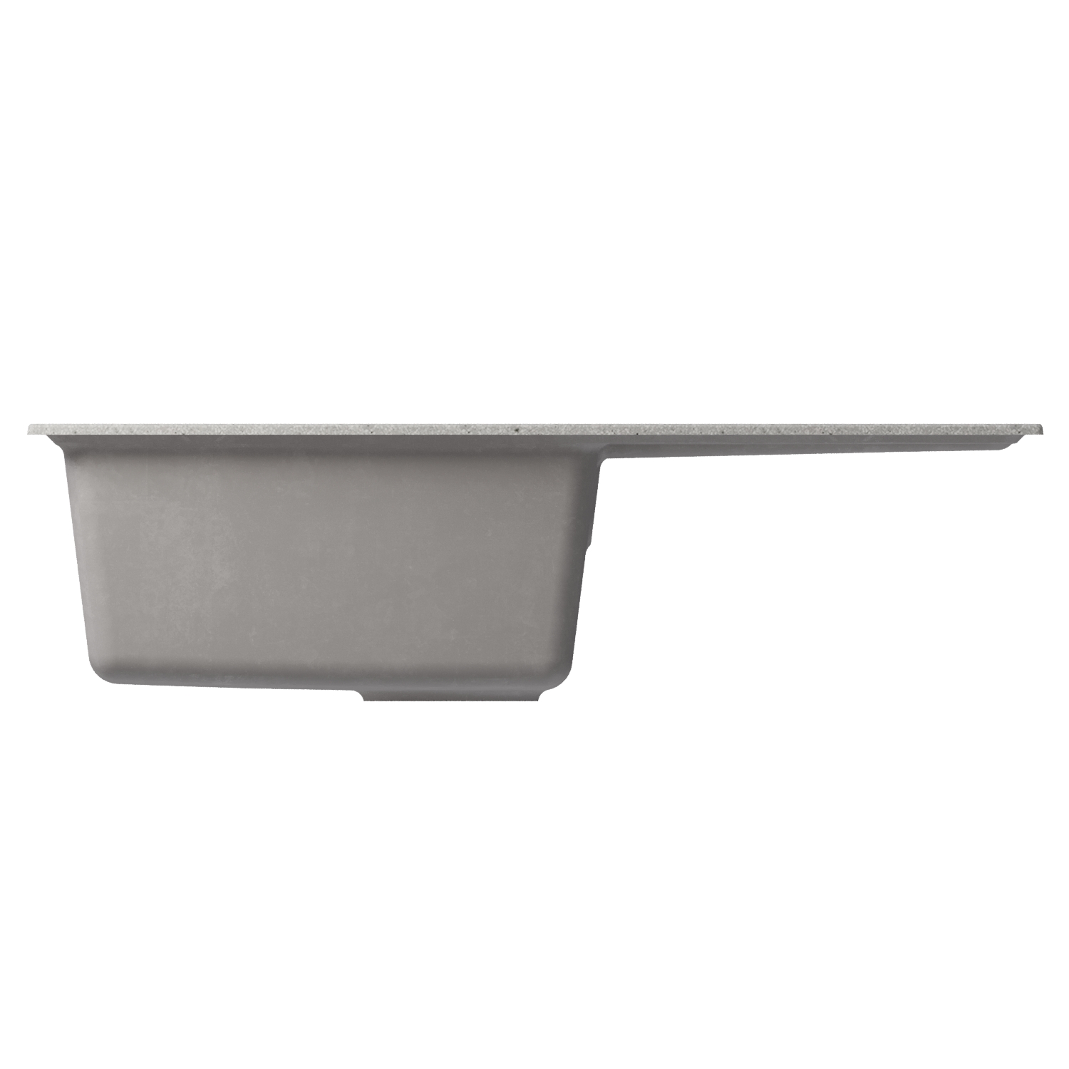 

Мойка кухонная Mixline ML-GM31 552191 77х50 см, серая, Серый, 552191