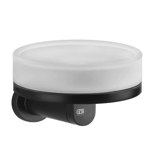 

Мыльница Gessi Emporio accessories 38803#299 черная, Черный, 38803.299