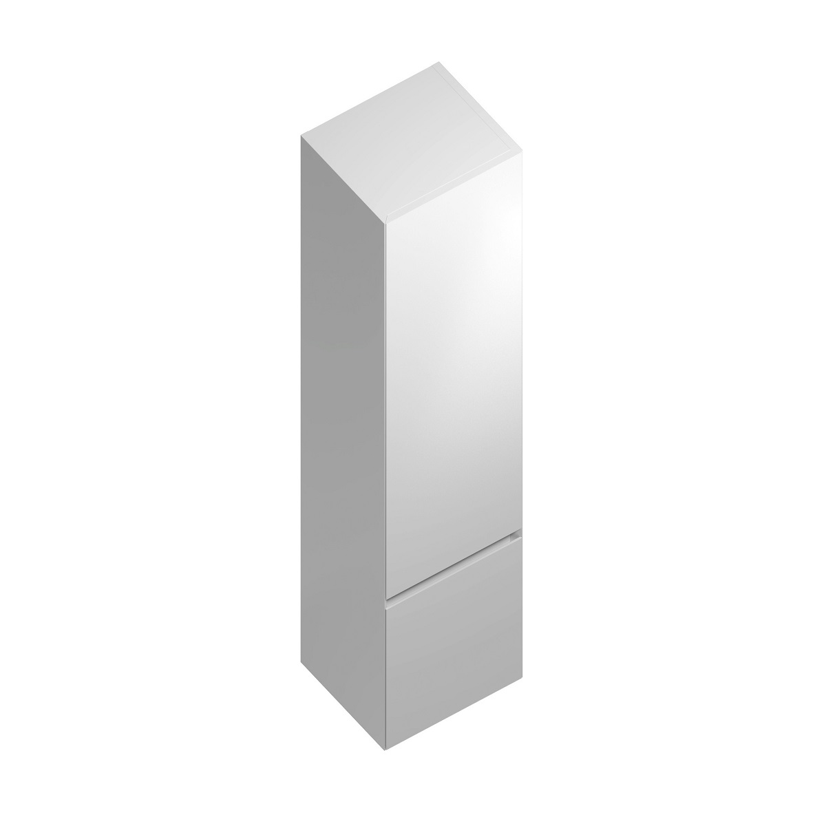 

Шкаф-пенал Kerama Marazzi Cubo 165 R белый матовый, Cubo 165