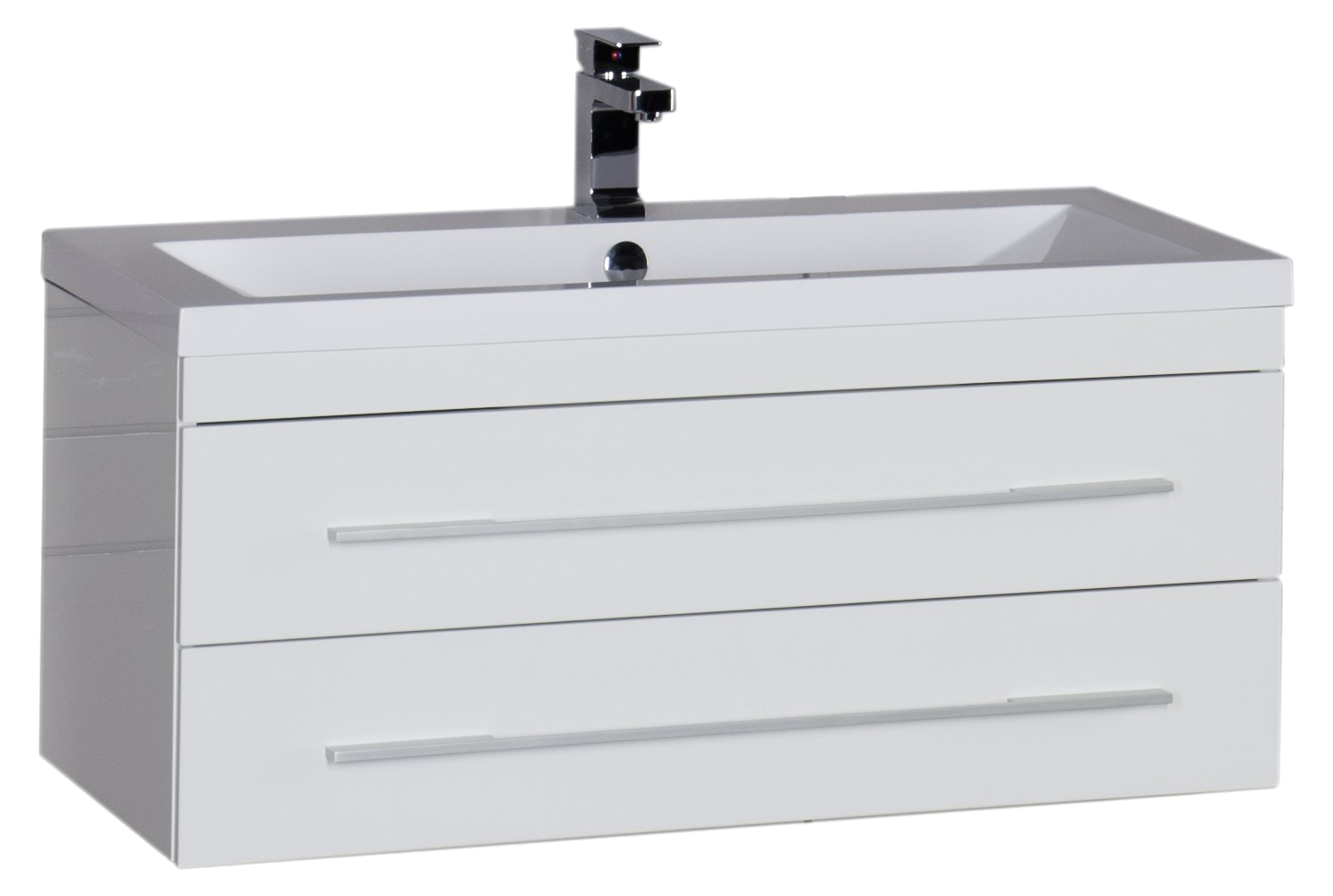 

Тумба с раковиной Aquanet Нота 90 белая, Белый, Нота 90