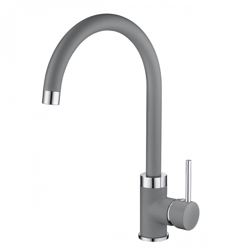 

Смеситель Emar Quartz ЕС - 3004 для кухни алмаз, Серый, ЕС - 3004