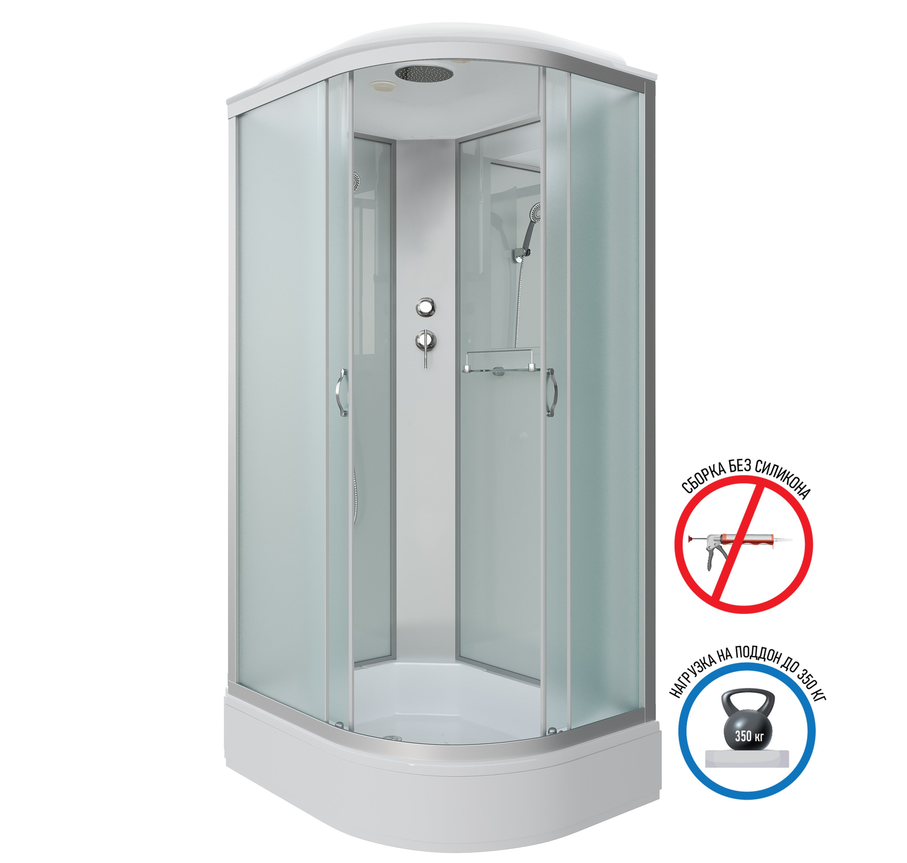 

Душевая кабина Niagara Classic NG-33984-14L 90x80x215, NG-33984-14L
