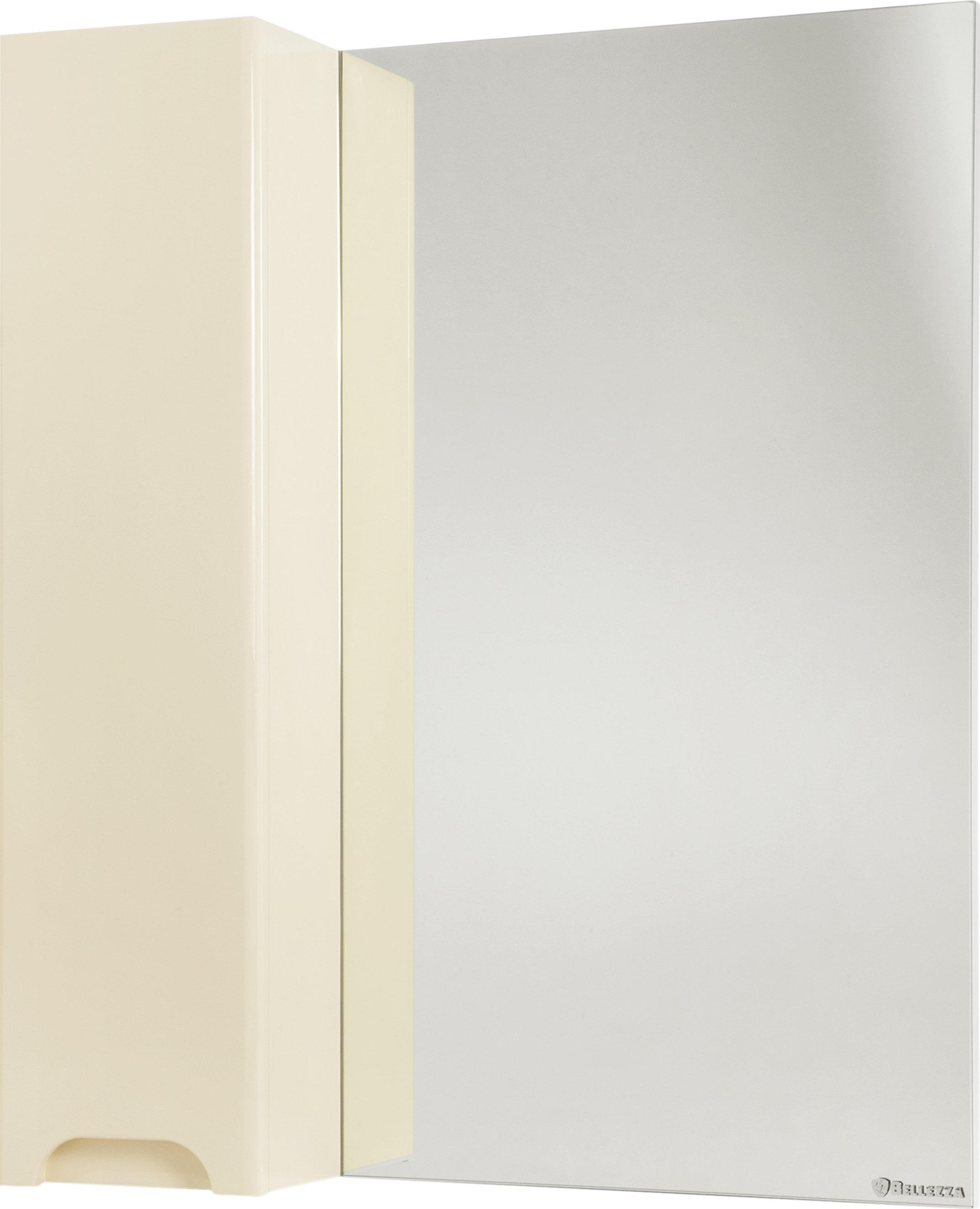 

Зеркало-шкаф Bellezza Андрэа 65 L бежевое, Бежевый