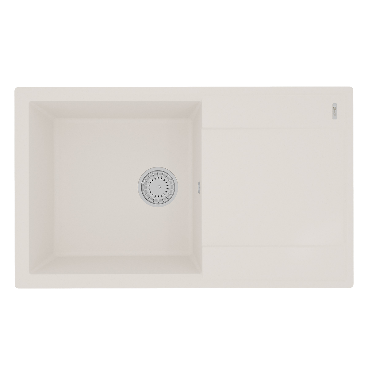 

Мойка кухонная Lemark Imandra 840 9910034 50 белая, Белый, 9910034