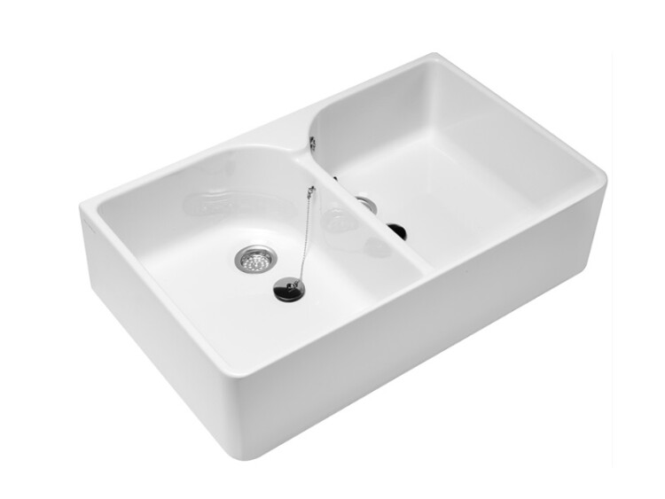 Мойка кухонная Villeroy & Boch O'Novo 633200R1 90 см белый альпин, двойная