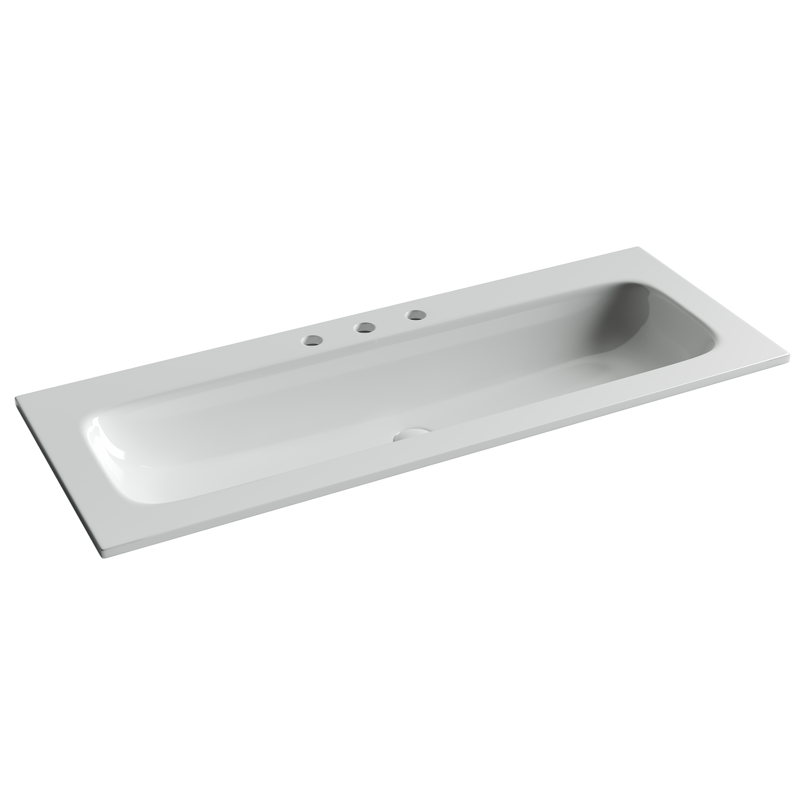 

Раковина Ceramicanova Grace CN7024 121х45,7 см, белый, CN7024