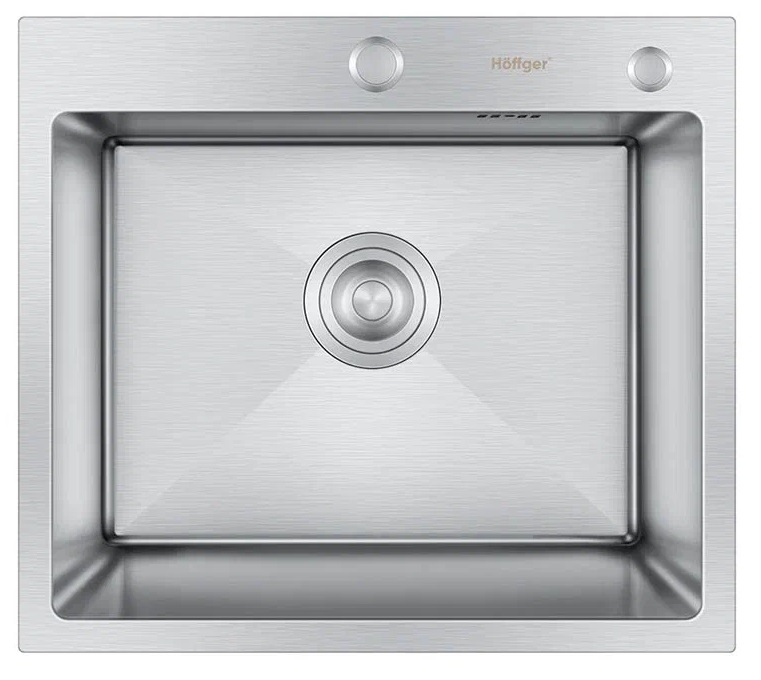 

Мойка кухонная Hoffger 5045 Satin сатин, HFG-5045S