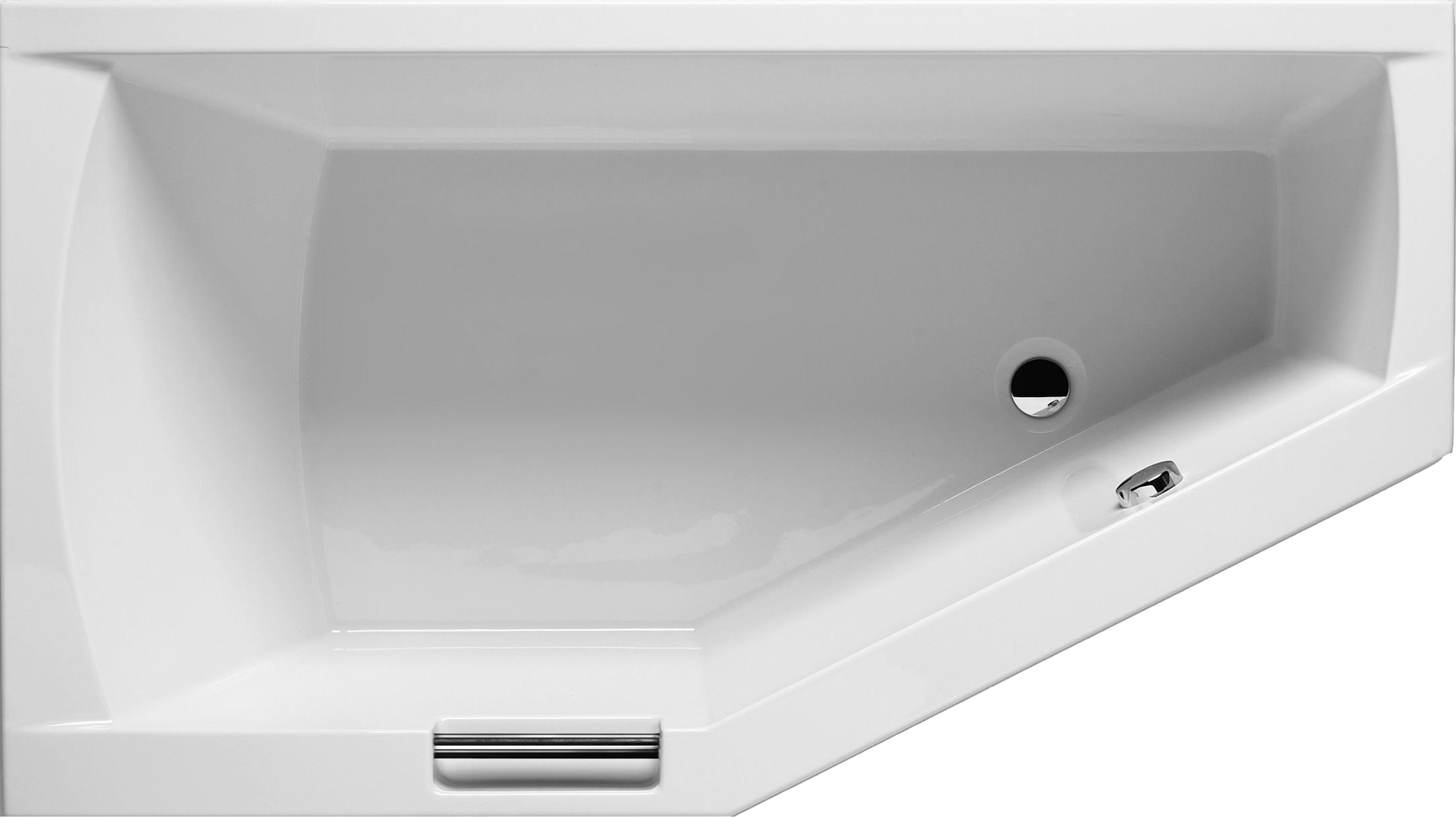

Акриловая ванна Riho Geta 160x90 R, Белый, Geta 160