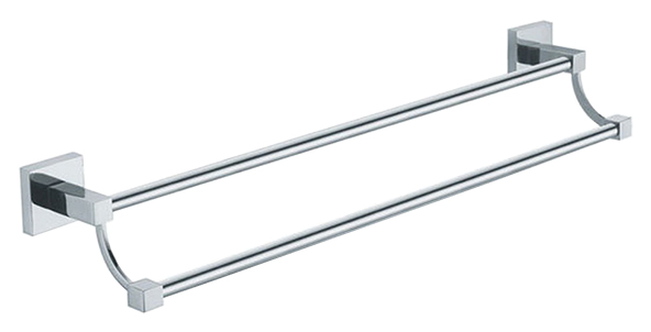 

Полотенцедержатель Fixsen Metra FX-11102 двойной, Хром, Metra FX-11102