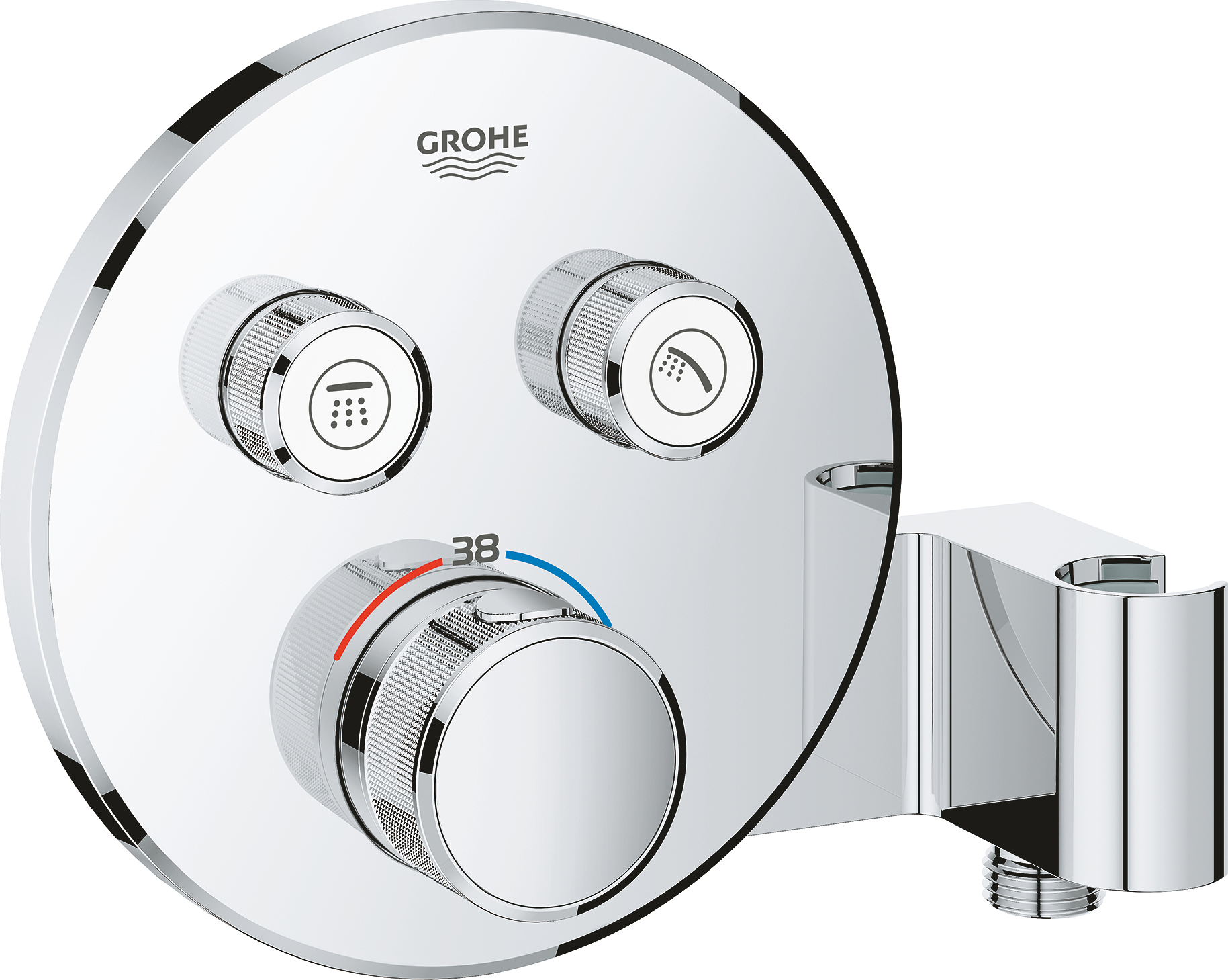 

Термостат Grohe Grohtherm SmartControl 29120000 для ванны с душем, Хром, Grohtherm SmartControl 29120000