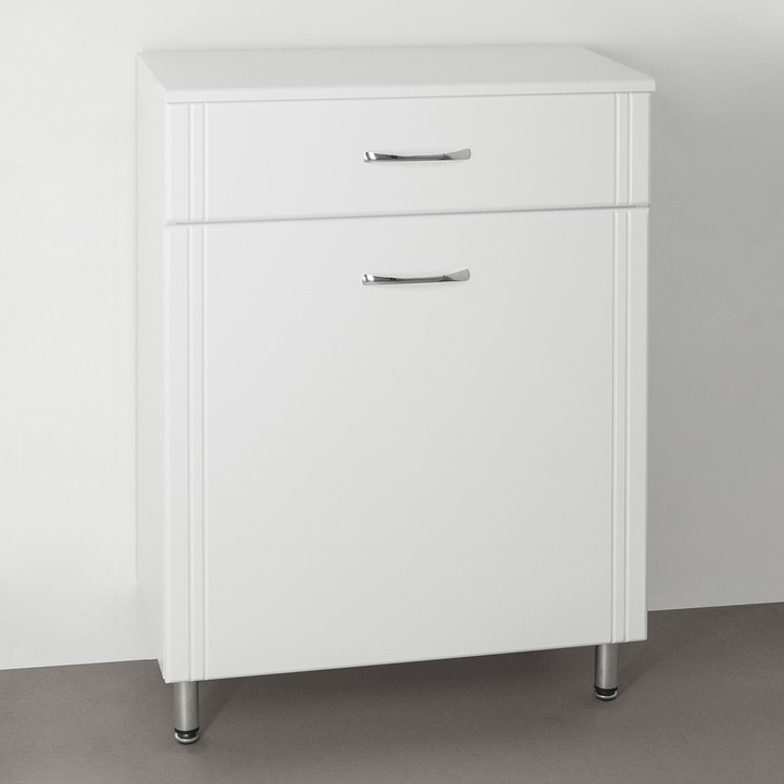 

Комод Style Line Эко Стандарт ТН 60 с бельевой корзиной, белый, Эко Стандарт ТН 60