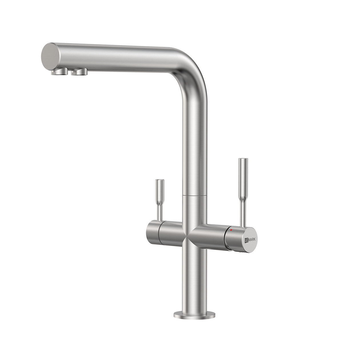 

Смеситель для кухонной мойки Lemark Expert LM5063S сталь, LM5063S