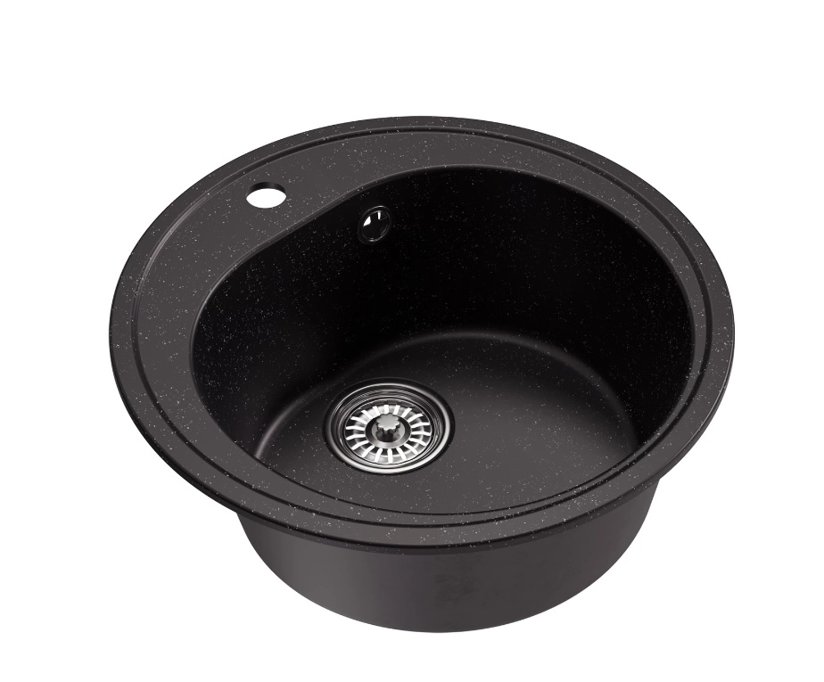 

Мойка кухонная Mixline ML-GM11 черная 50 см, Черный, ML-GM11 551821