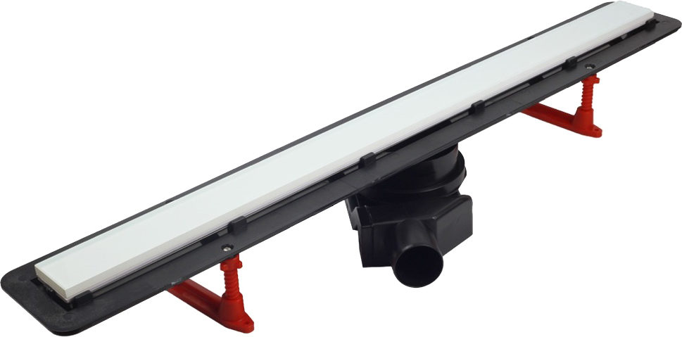 

Душевой лоток Pestan Confluo Frameless Line 550 white glass