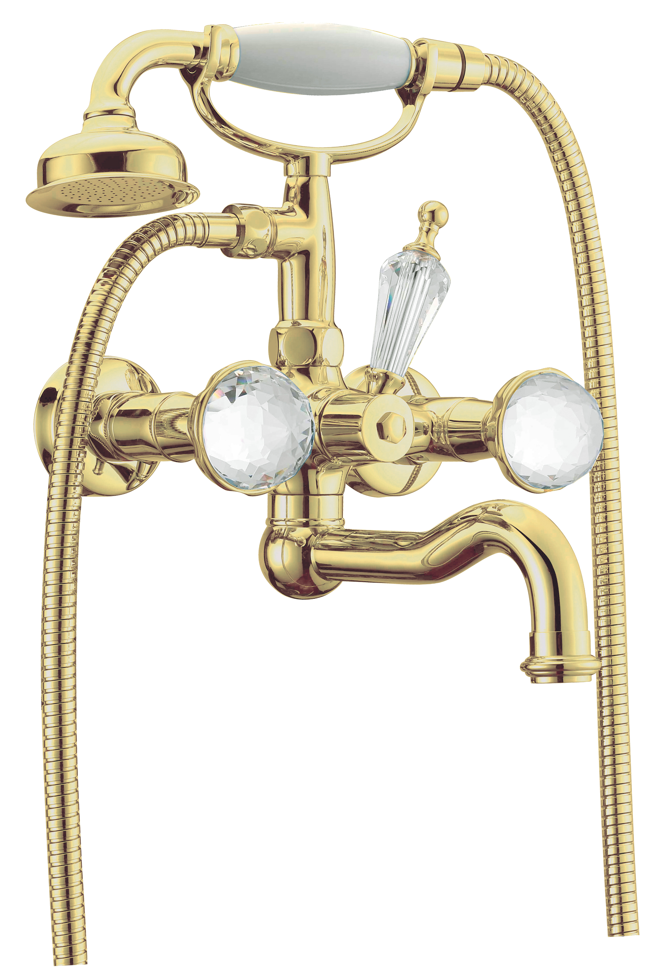 

Смеситель Boheme Imperiale Presente 333 для ванны с душем, Золото, Imperiale Presente 333