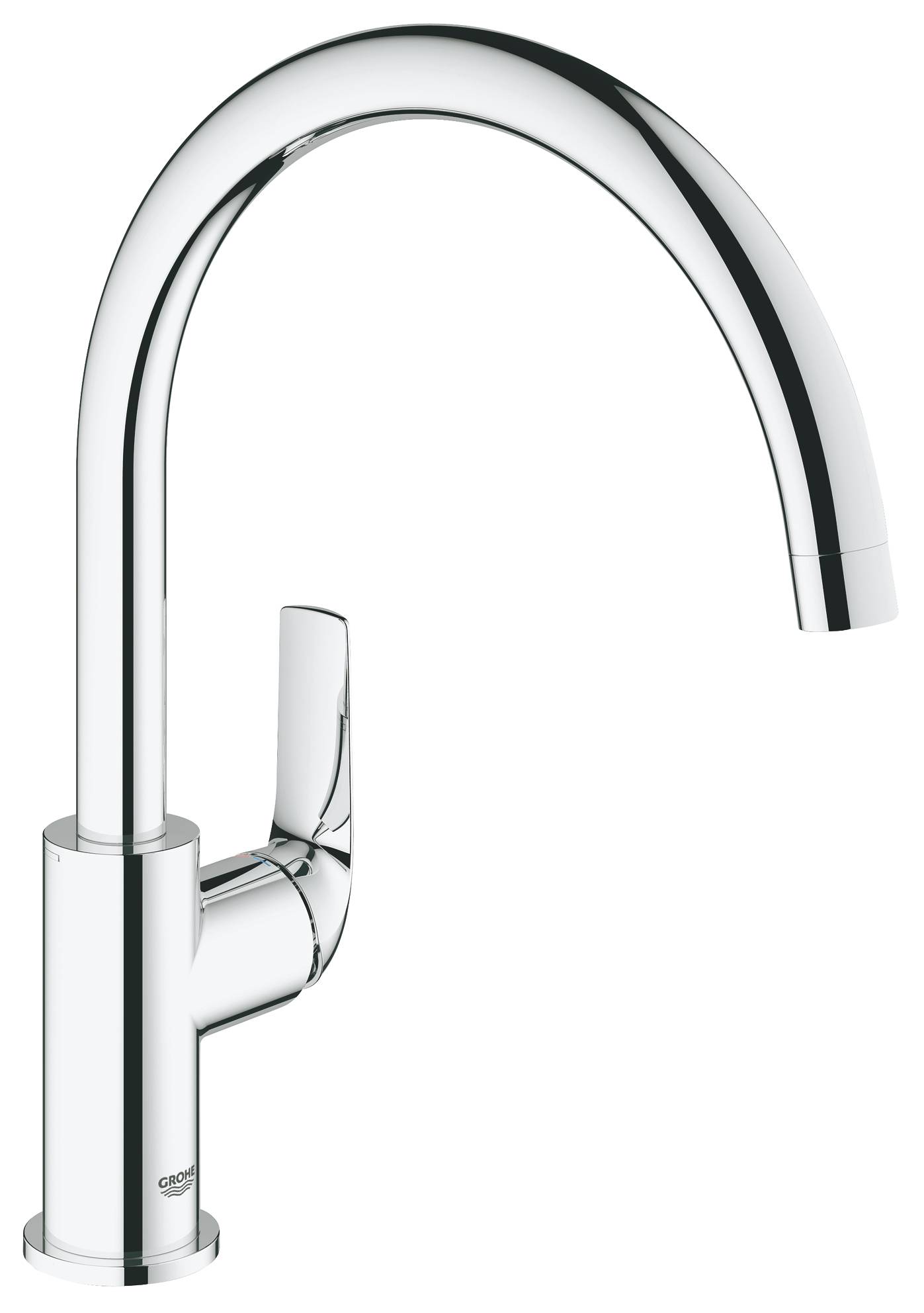 

Смеситель для кухни Grohe BauCurve 31536001, Хром, BauCurve 31536001