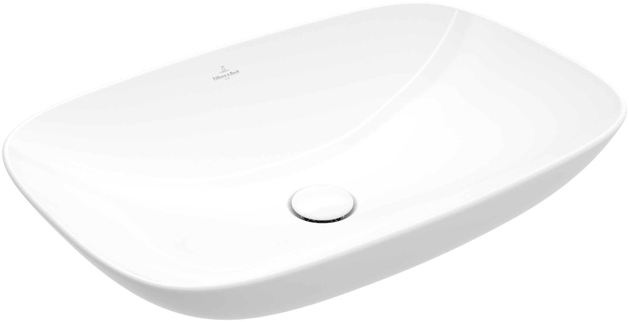 

Раковина Villeroy & Boch Loop&Friends 4A500001 62 альпийский белый, Loop & friends 4A500001 62