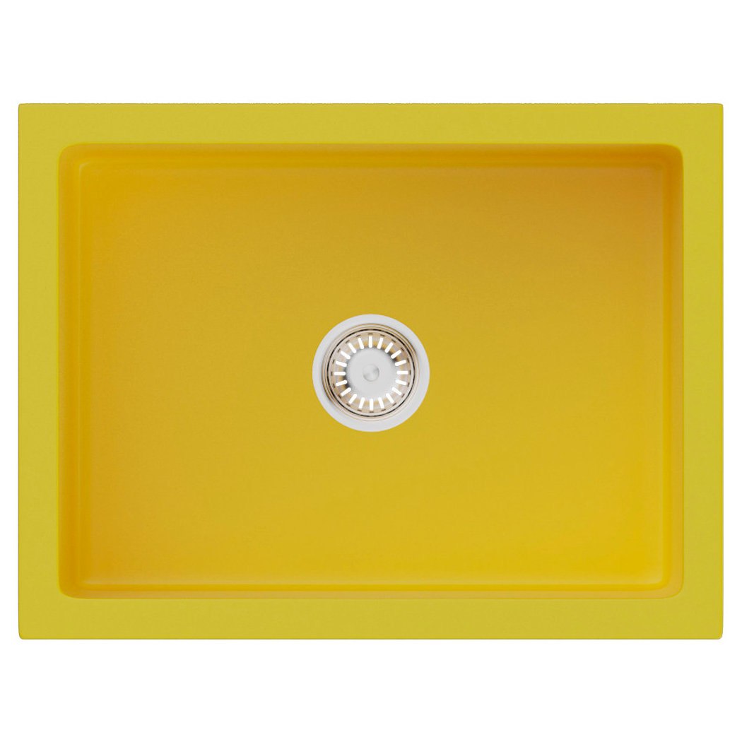 

Мойка кухонная Omoikiri Mikura 61-SL Matt sicilian lemon, Желтый, 61-SL