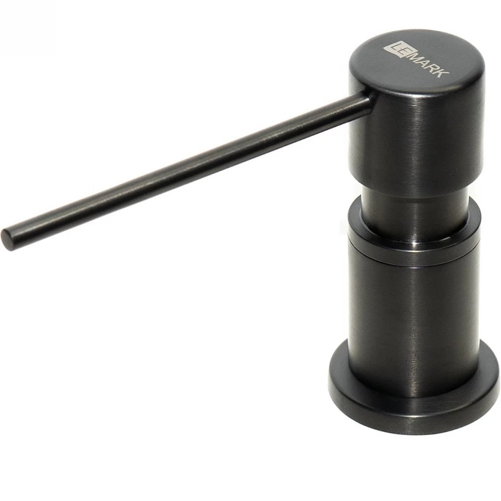 

Дозатор Lemark Expert LM8203BL для жидких моющих средств, черный, LM8203BL