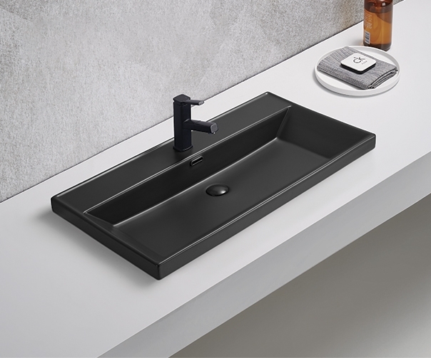

Раковина Gid Integrado Bm5580s 81х46,5 см, черная матовая, Черный, Bm5580s