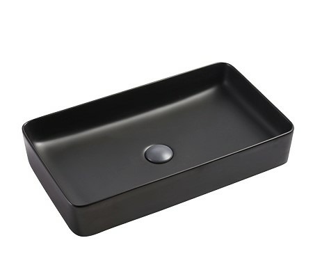 

Раковина SantiLine SL-1073MB черная матовая, Черный, SL-1073MB