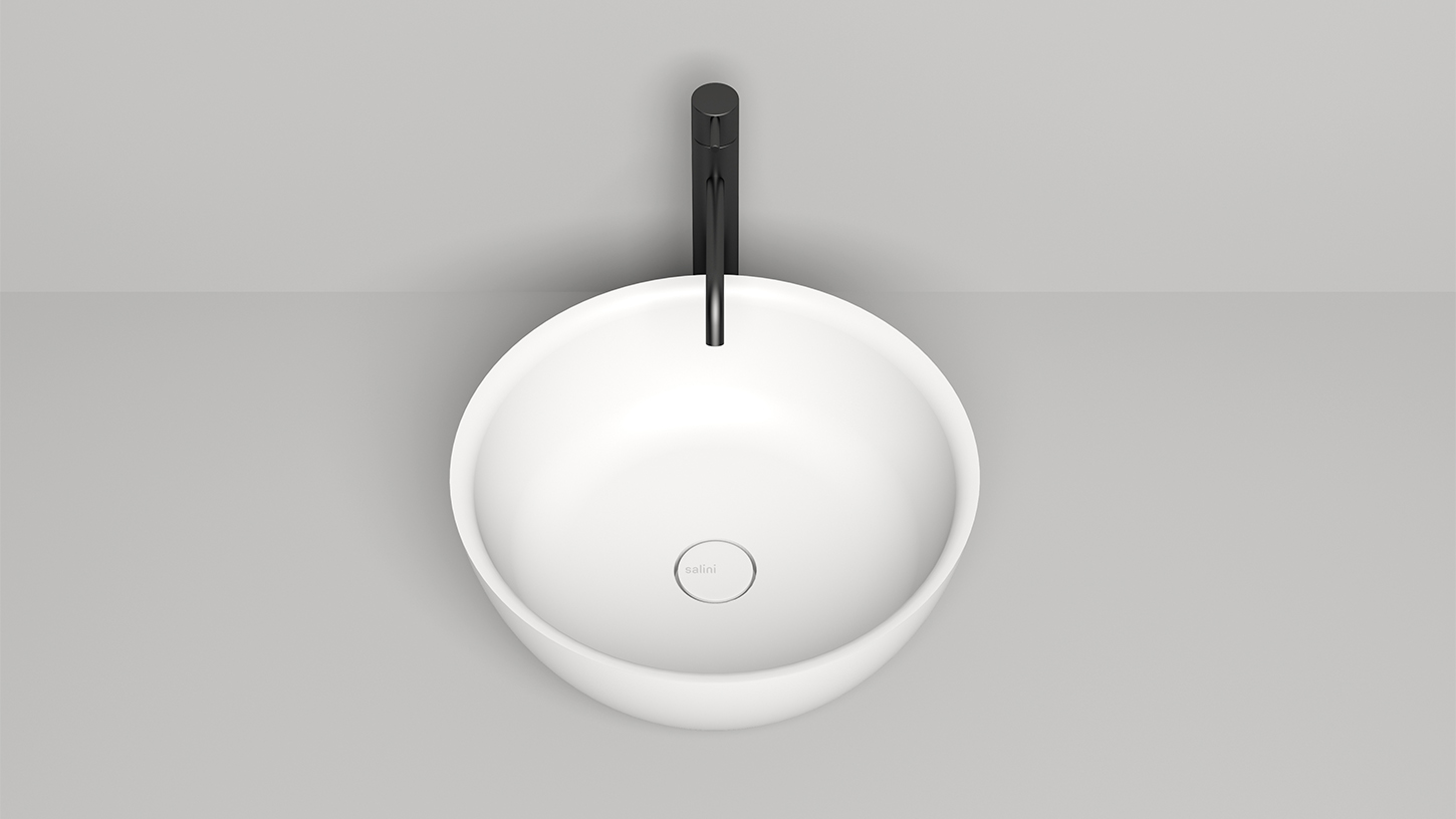 

Раковина Salini Alda 02 1102110G 42х42 накладная, S-Sense белый глянцевый, 1102110G S-Sence