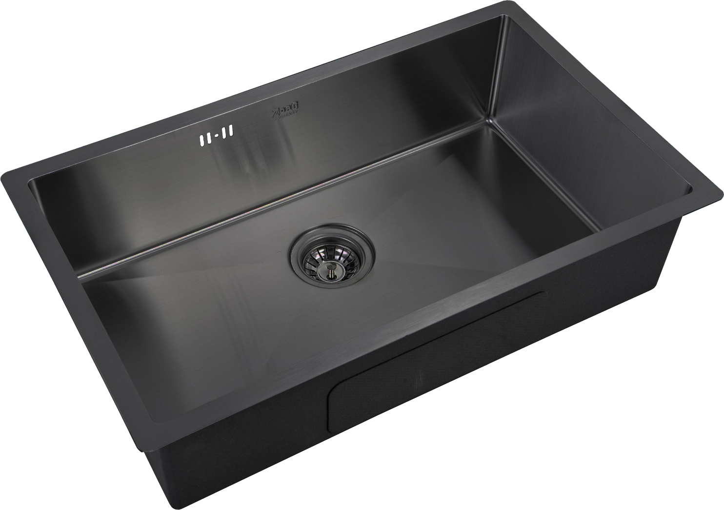 

Мойка кухонная Zorg Inox PVD 7444 grafit, Черный, Inox PVD 7444