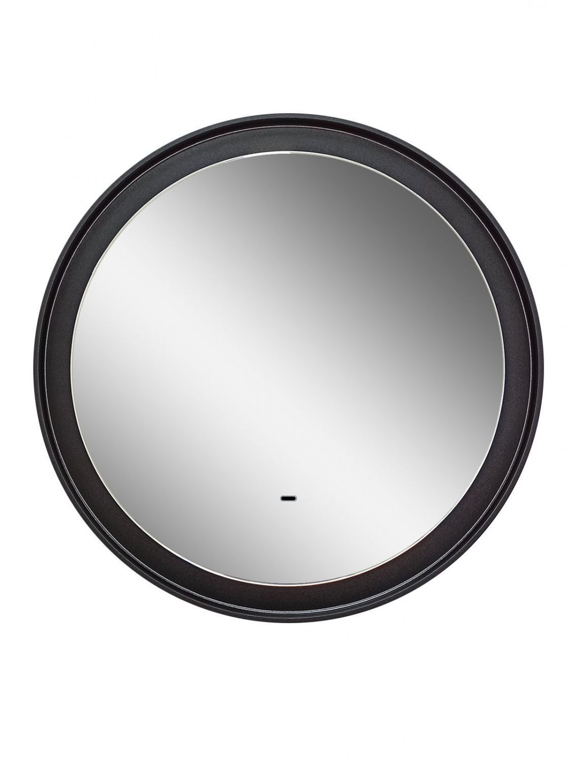 

Зеркало Art&Max Napoli AM-Nap-800-DS-F D80 с подсветкой, черный матовый, Napoli AM-Nap-800-DS-F