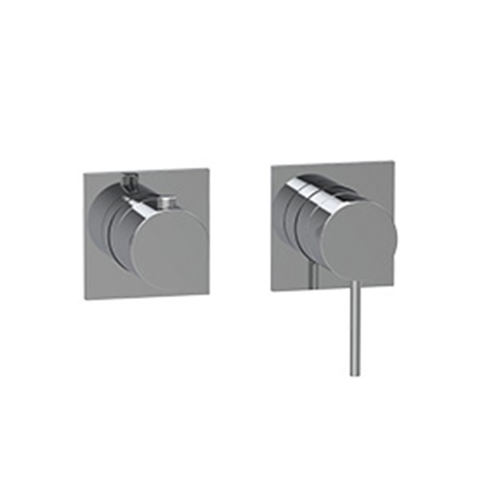 

Смеситель для ванны с душем Almar Modular E180191.CR с переключателем на 2-3 потребителя, хром (внешняя часть), Modular E180191.CR