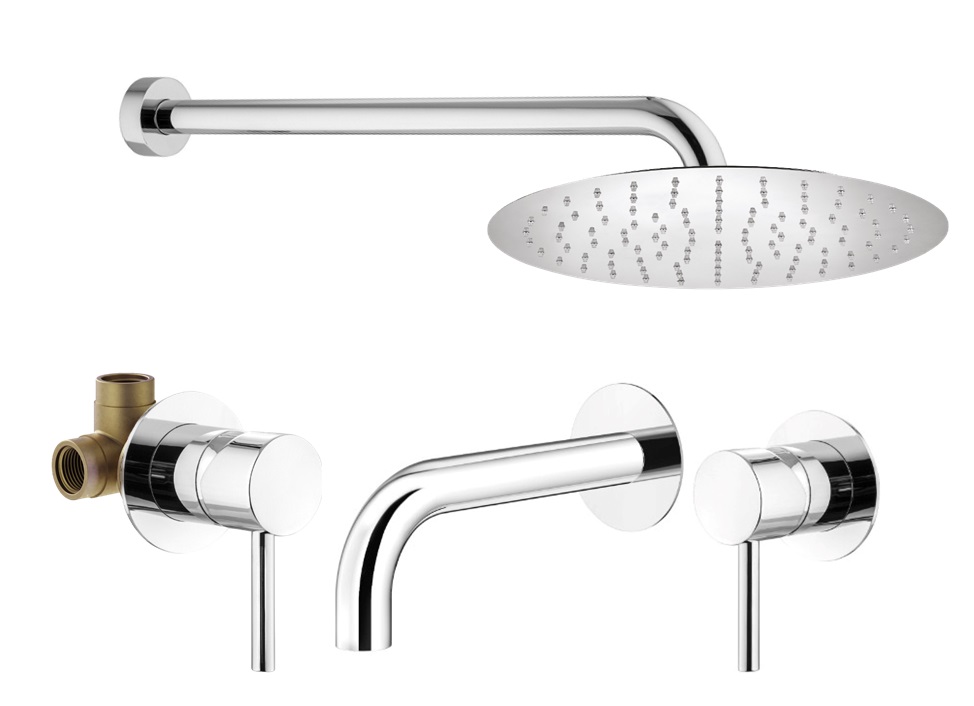 

Душевой комплект Plumberia Selection Ixo KITXO01CR210 хром, KITXO01CR210