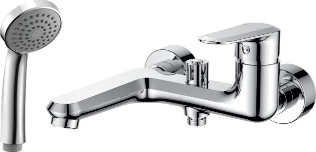 

Смеситель Rush Devon DE7535-44 для ванны с душем, Хром, Devon DE7535-44