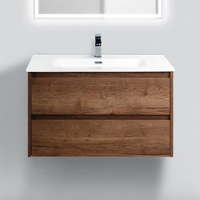

Тумба с раковиной BelBagno Kraft 80 rovere tabacco, Kraft 80