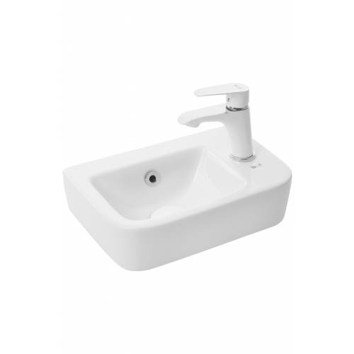 

Раковина WeltWasser WW AISBACH 10100 R подвесная 24,5 см, Белый, AISBACH 10100 R