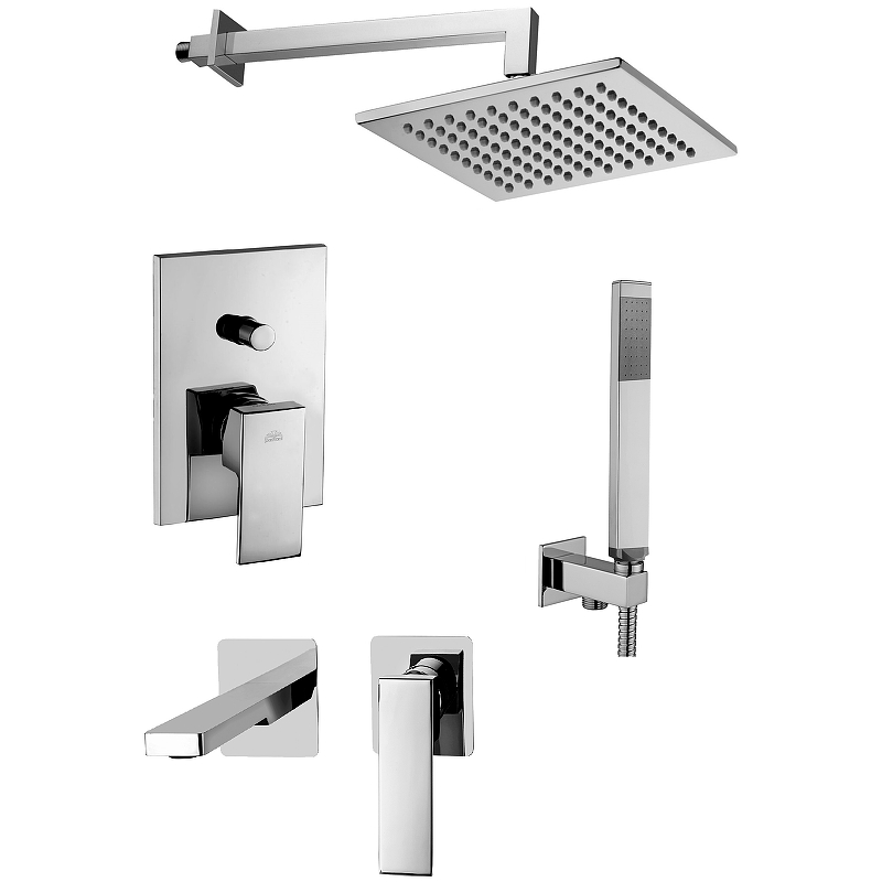 

Душевой комплект Paffoni Elle KITEL015CR105 хром, KITEL015CR105