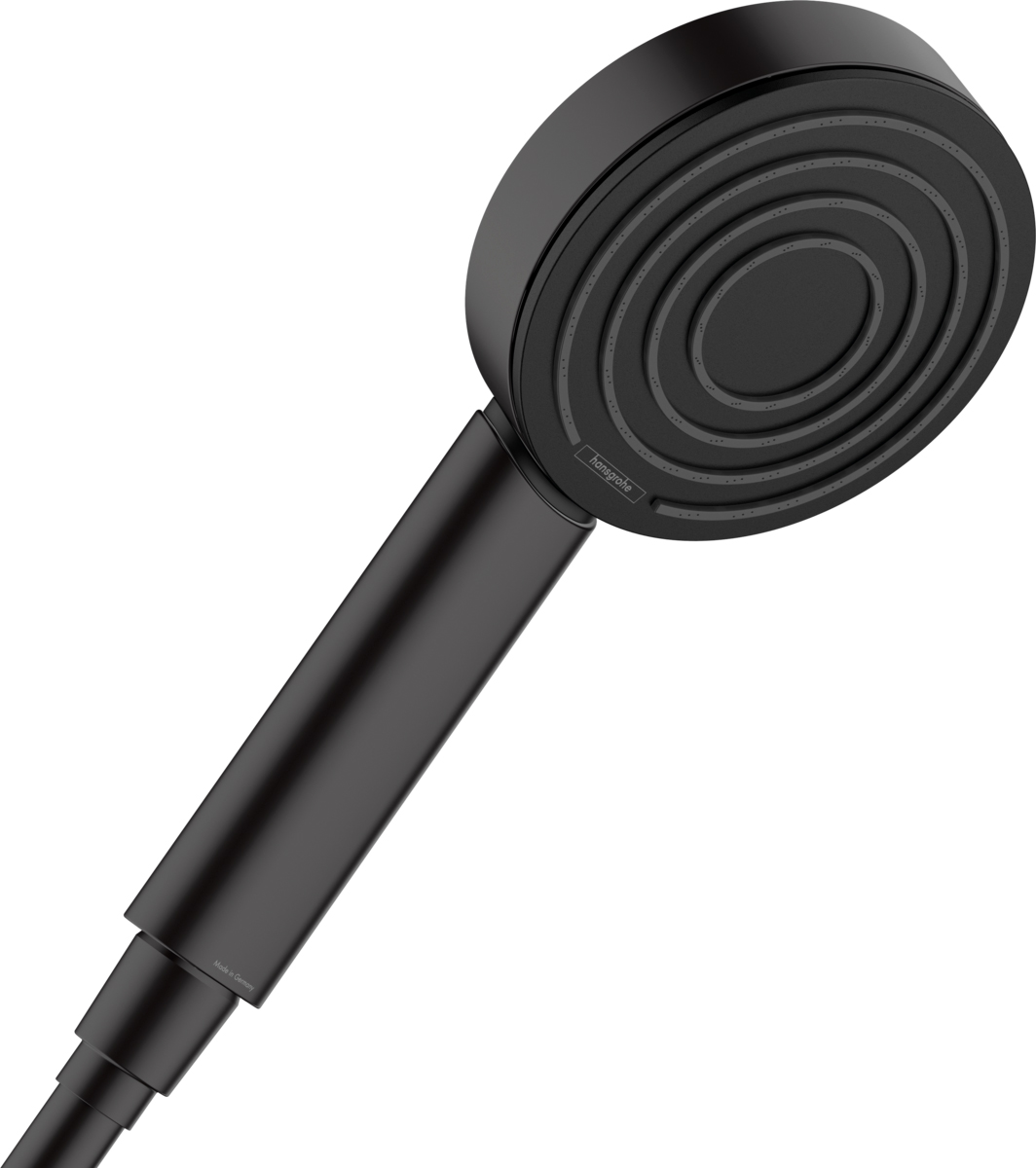 

Душевая лейка Hansgrohe Pulsify 105 1jet 24120670 матовый черный, Черный матовый