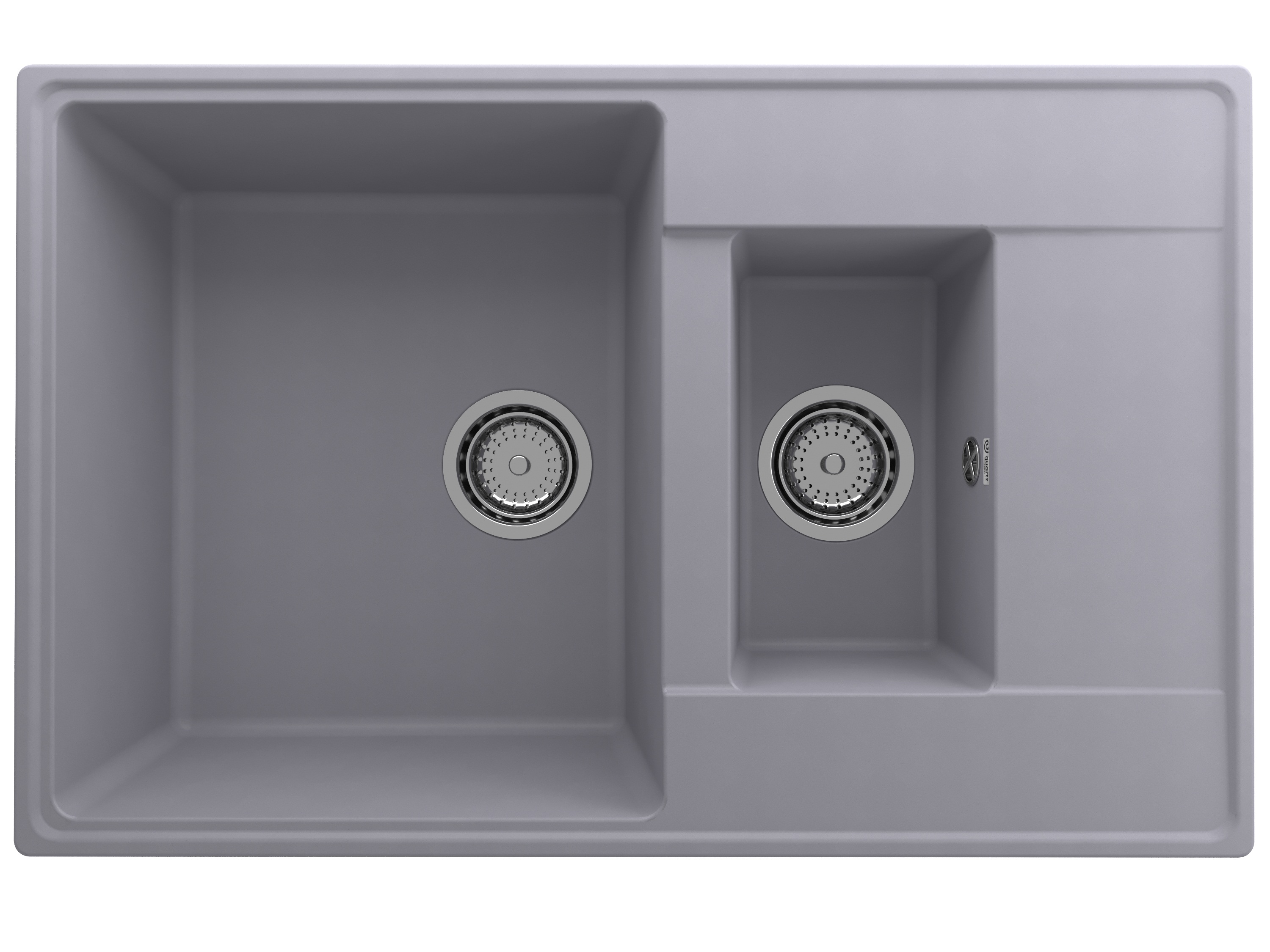 

Мойка кухонная Ulgran Quartz Prima 780 1,5 K-05 78х50 см, бетон, Серый, Prima 780 1,5 K-05
