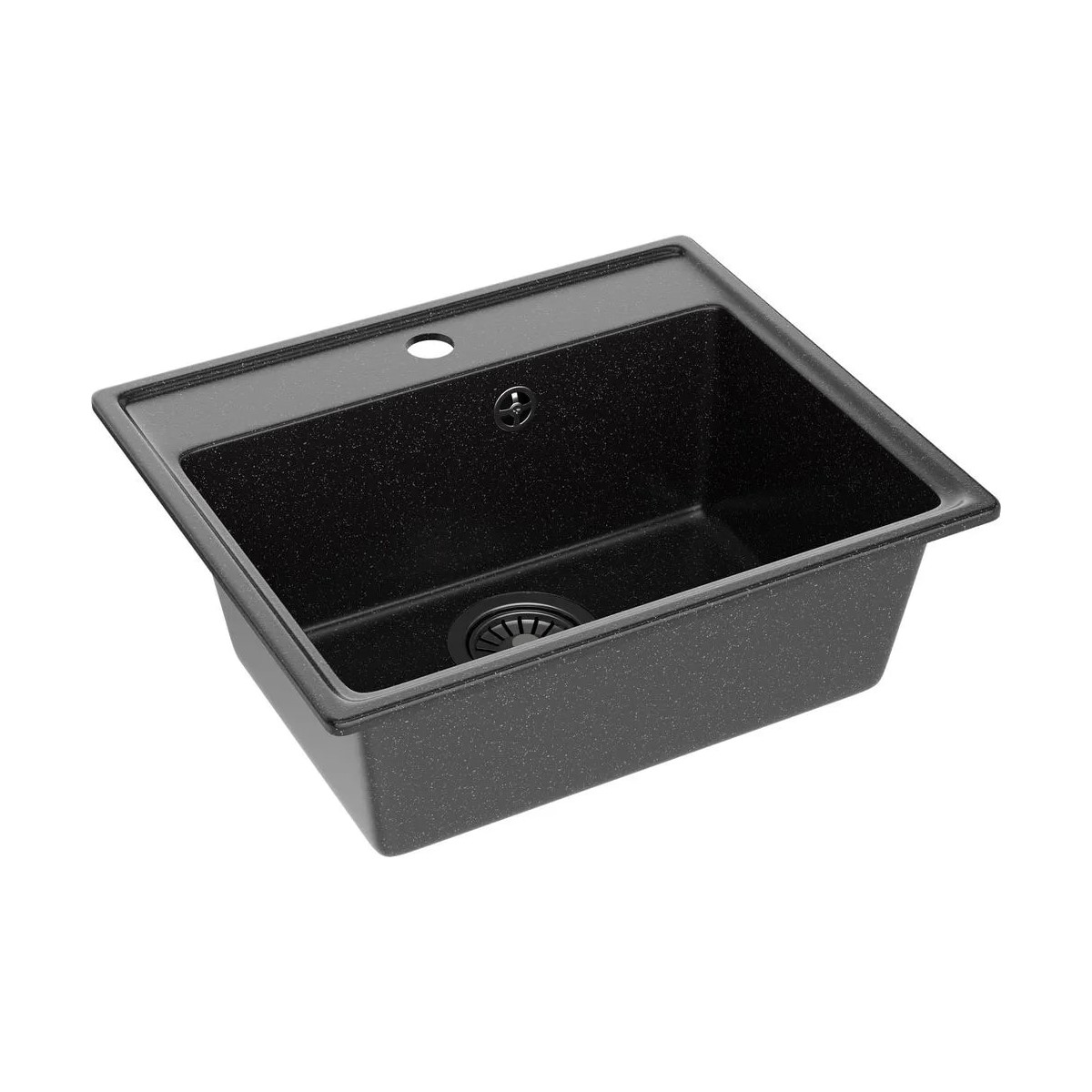 

Мойка кухонная Maretti KT490-BL 49х42 см, черная, Черный, KT490-BL