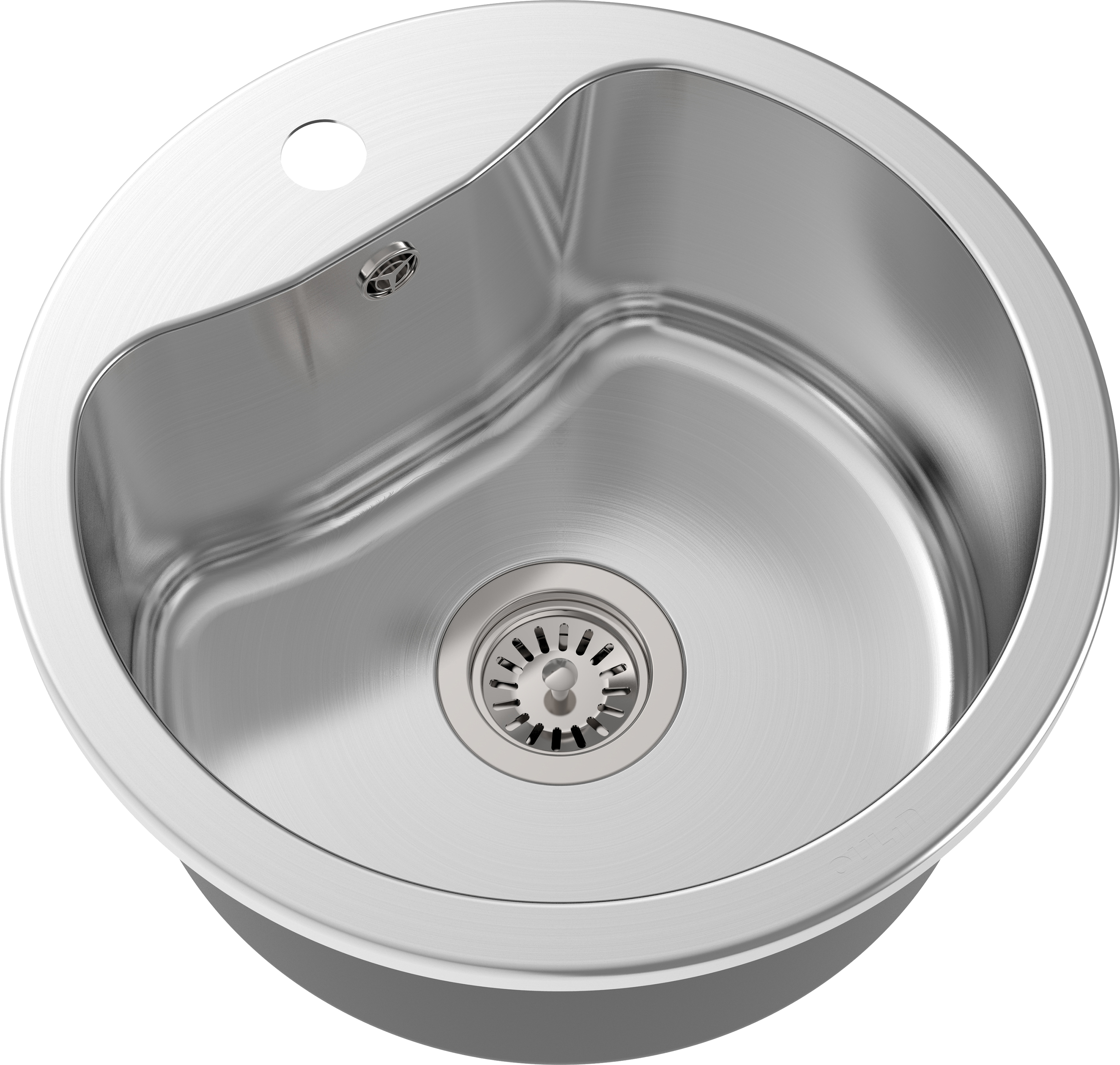 

Мойка кухонная Oulin OL-357, Хром, OL-357