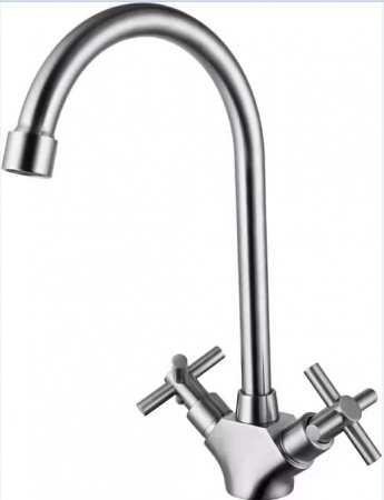 

Смеситель Haiba HB49808 для кухни сталь, HB49808
