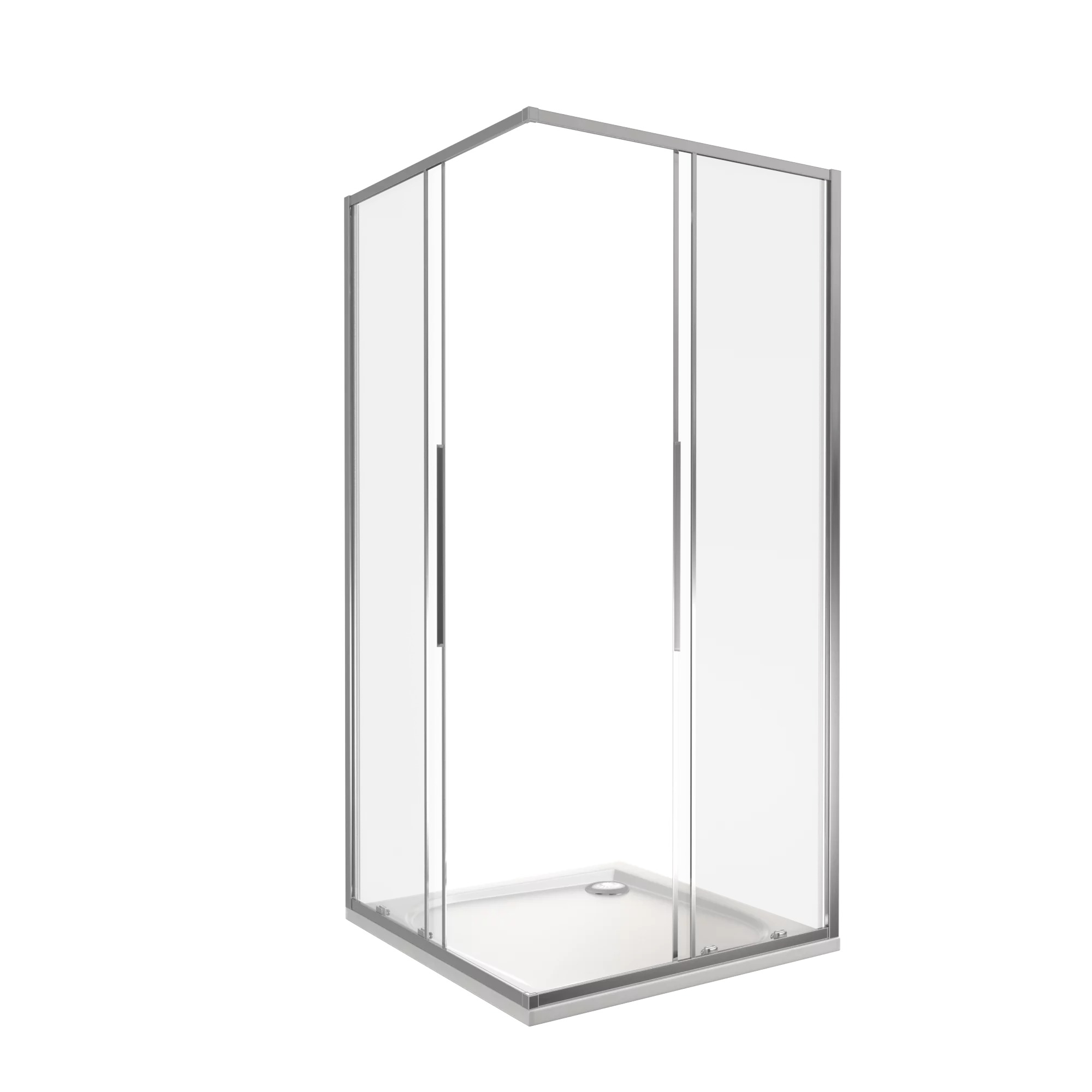 

Душевой уголок Good Door Idea CR-100-C-CH профиль хром, стекло прозрачное, CR-100-C-CH