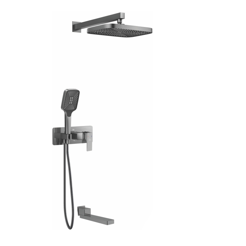 

Душевая стойка Rose R1035T встраиваемая пепельная, Пепельный, R1035T