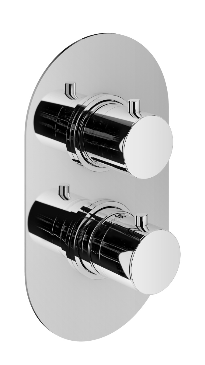 

Термостат для душа Plumberia Selection IXO XOT5040CR хром, XOT5040CR