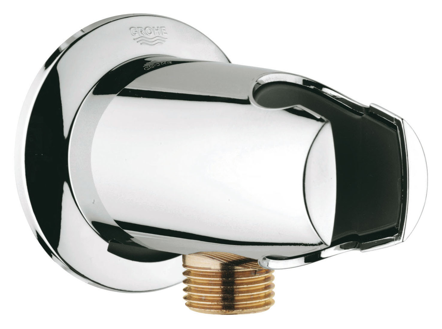 

Шланговое подключение Grohe Movario 28406000 держатель для душа, Хром, Movario 28406000