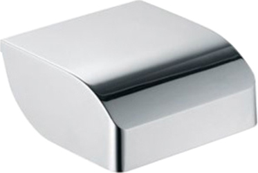 

Держатель туалетной бумаги Keuco Elegance new 11660 010000 с крышкой, Хром, Elegance new 11660 010000
